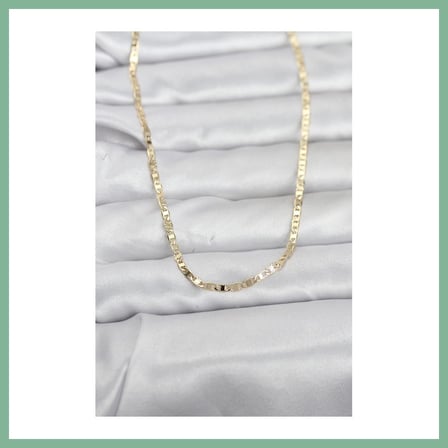 Bşk Virgo CM 14K Gold Renk Zincir Model 60 cm Kadın Kolye BSK2026
