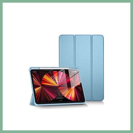 Bşk Virgo iPad Pro 11 (2024) Kılıf Tablet Smart Kılıf - Mavi BSK2026