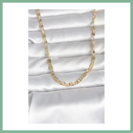 Bşk Virgo CM 14K Gold Renk Lazer Model 45 cm Kadın Kolye BSK2026