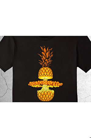 Ananas Fruit Pinapple Meyve Tişört Çocuk T-shirt