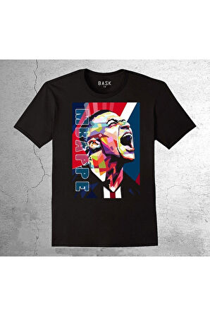 Kylian Mbappé Psg Football Star Tişört Çocuk T-shirt