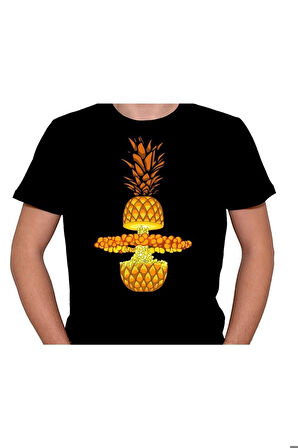 Ananas Fruit Pinapple Meyve Tişört Unisex T-shirt