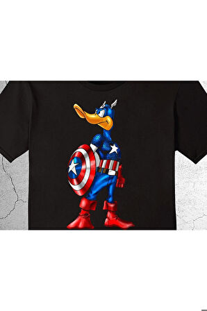 Captain Daffy Kaptan Ördek Duck Tişört Çocuk T-shirt