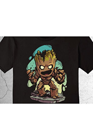 I'm Groot Evrenin Koruyucuları Ağaç Tişört Çocuk T-shirt