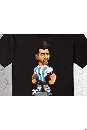 Lionel Messi Argentina World Cup Champions Tişört Çocuk T-shirt