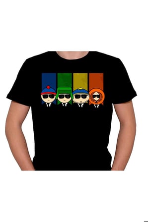 Shout Park Şutpark Çizgi Dizi Tişört Unisex T-shirt