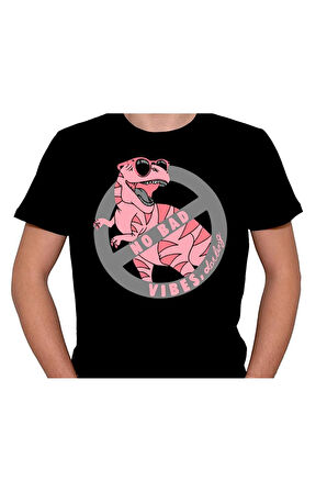 No Bad Vibes Dinasour Dinazor Tişört Unisex T-shirt