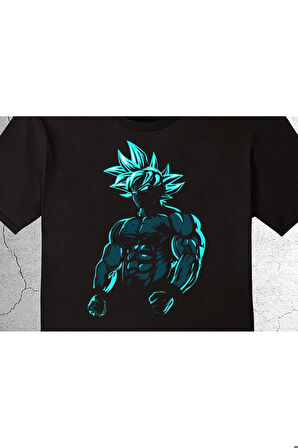 Beast Goku Anime Strong Body Building Tişört Çocuk T-shirt