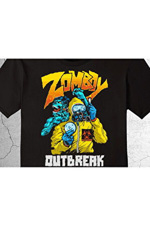 Zomboy Dutbreak Monkey Deney Tişört Çocuk T-shirt