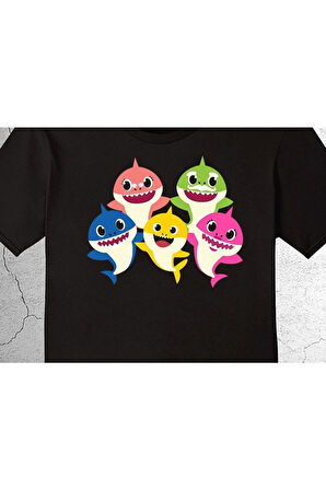 Baby Shark Do Do Do Köpek Balığı Tişört Çocuk T-shirt