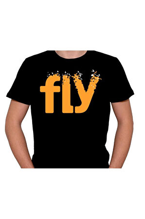 Fly Uçuş Uçak Tişört Unisex T-shirt