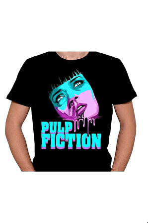 Pulp Fiction Bilim Kurgu Film Tişört Unisex T-shirt