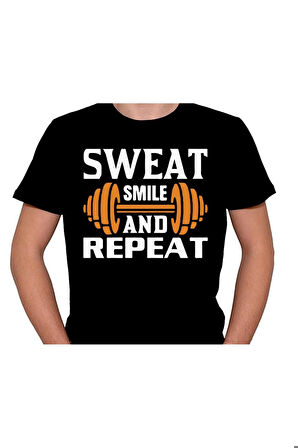Sweat Smile And Repeat Tişört Unisex T-shirt