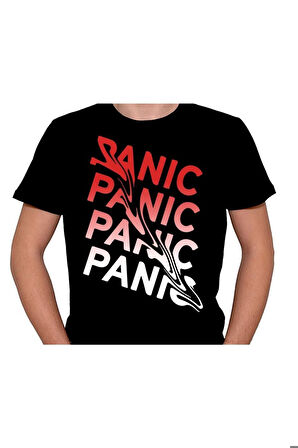 Panic Don't Panic Panik Yok Tişört Unisex T-shirt