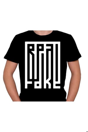 Real Fake Gerçek Sahte Retro Tişört Unisex T-shirt