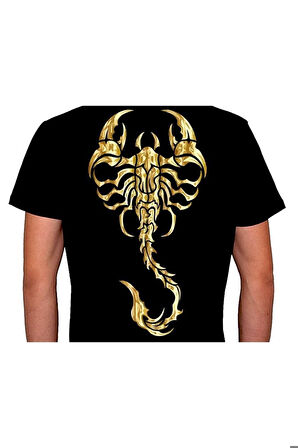 Bsk01-565soa Akrep Scorpions Zehirli Iğne Tişört Unisex T-shirt