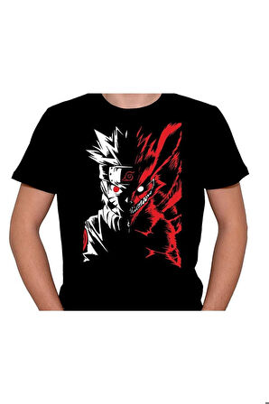 Naruto Shippuden Sasuke Latest Broken Tişört Unisex T-shirt
