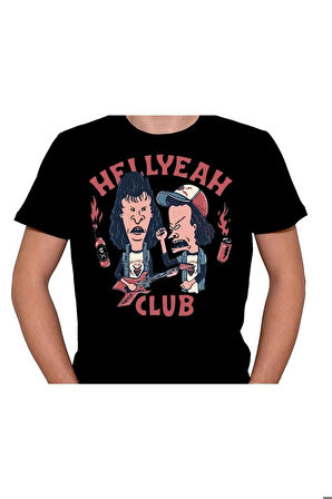 Hellyeah Club Ateş Kulübü Müzik Group Tişört Unisex T-shirt