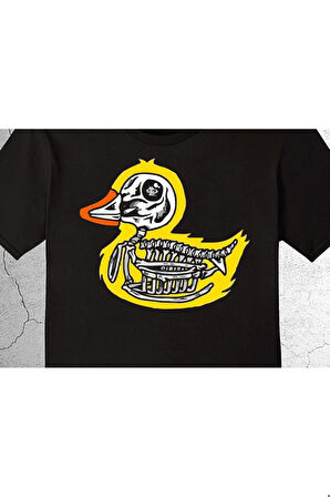 Ördek Iskelet Kemik Duffy Tişört Çocuk T-shirt