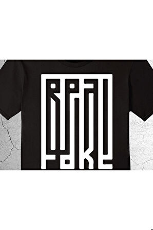 Real Fake Gerçek Sahte Retro Tişört Çocuk T-shirt