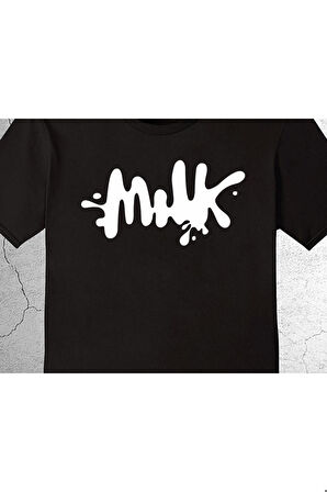 Milk Süt Inek White Tişört Çocuk T-shirt