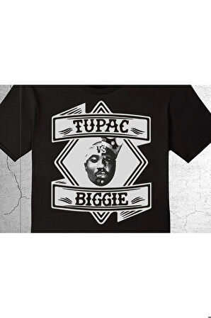 Tupac Biggie Rap Rapstar's Müzik Tişört Çocuk T-shirt