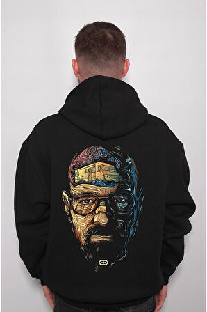 Breaking Bad Walter White Heisenberg Sweatshirt Unisex Kapüşonlu Hoodie