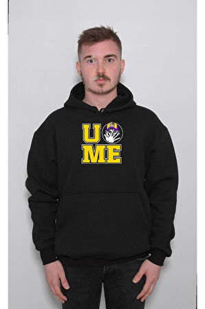 Never Give Up John Cena Sweatshirt Unisex Kapüşonlu Hoodie