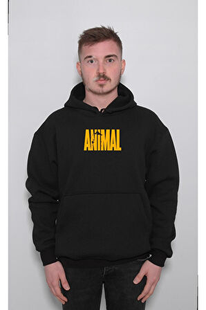 Animal Fitness GYM Tank Sporcu Sweatshirt Unisex Kapüşonlu Hoodie