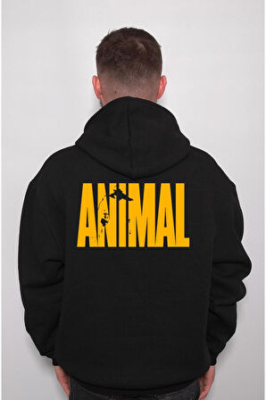 Animal Fitness GYM Tank Sporcu Sweatshirt Unisex Kapüşonlu Hoodie