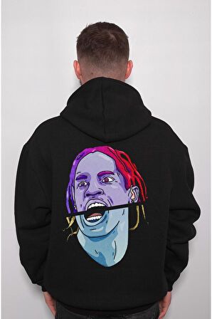 Travis Scott Webster Star Sweatshirt Unisex Kapüşonlu Hoodie
