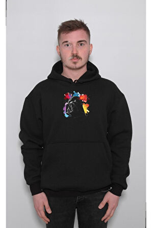 Star Wars Yıldız Savaşları Darth Vader Sweatshirt Unisex Kapüşonlu Hoodie