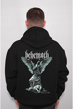 Behemoth Black Metal Heavy Sweatshirt Unisex Kapüşonlu Hoodie