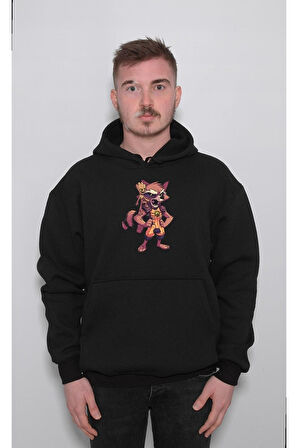 Groot Rocket Rakun Galaksinin Koruyucaları Sweatshirt Unisex Kapüşonlu Hoodie