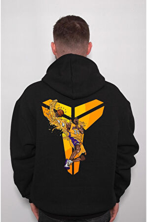 Kobe Braynt Black Mamba Basketball Sweatshirt Unisex Kapüşonlu Hoodie