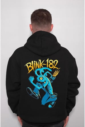 Blink 182 Tavşan Havuç Rabbit Sweatshirt Unisex Kapüşonlu Hoodie