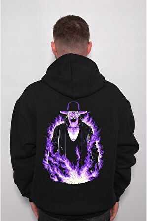 Undertaker American Güreşi Fight Sweatshirt Unisex Kapüşonlu Hoodie