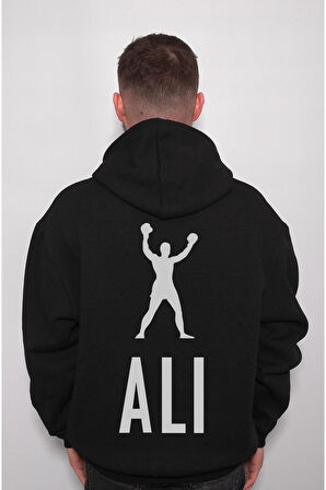 Muhammed Ali Clay Smile Box Boxing Sweatshirt Unisex Kapüşonlu Hoodie