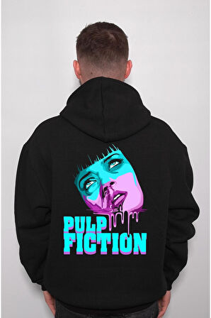Pulp Fiction Bilim Kurgu Fİlm Sweatshirt Unisex Kapüşonlu Hoodie