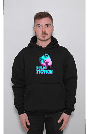 Pulp Fiction Bilim Kurgu Fİlm Sweatshirt Unisex Kapüşonlu Hoodie