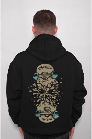 Kiteboard Kaykay Vintage Sweatshirt Unisex Kapüşonlu Hoodie