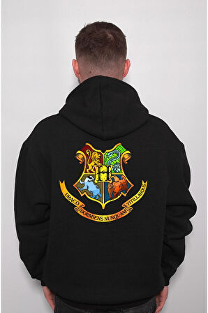 Harry Potter Hogwarts Slytherin Gryffindor Sweatshirt Unisex Kapüşonlu Hoodie