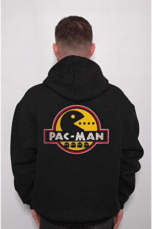 Pac-Man Pacman Oyun Game Emoji Sweatshirt Unisex Kapüşonlu Hoodie