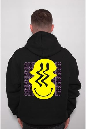 Sbtly Emoji Gülen Surat Sweatshirt Unisex Kapüşonlu Hoodie