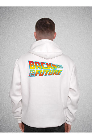 Back To The Future Geleceğe Dönüş Sweatshirt Unisex Kapüşonlu Hoodie