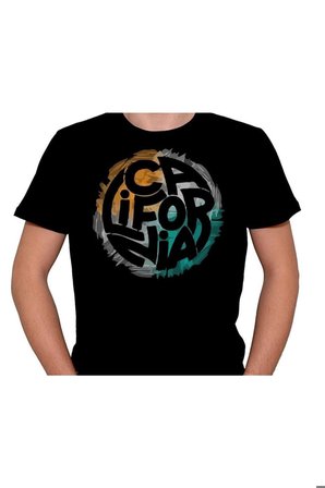 California Amerika America Surf Surfing Tişört Unisex T-shirt