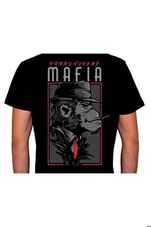 Mafia Gang Maymun Monkey Turkish Gang Tişört Unisex T-shirt