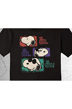 Iyi Kötü Havalı Köpek Good Bad Cool Dog Tişört Çocuk T-shirt