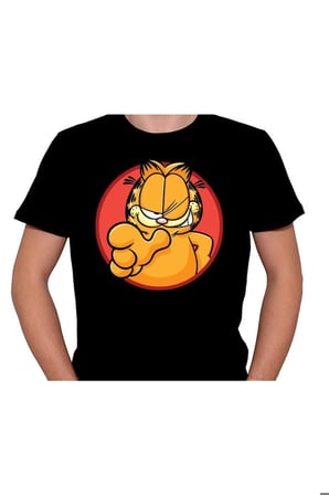 Garfield Cat Kedi Çizgi Film Tişört Unisex T-shirt