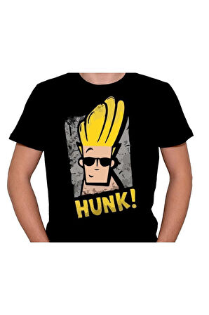 Johnny Bravo Yakışıklı Güçlü Tişört Unisex T-shirt